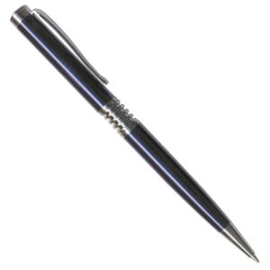 Στυλό διαρκείας με μεταλλικό στεφάνι μπλε 3 τμχ.