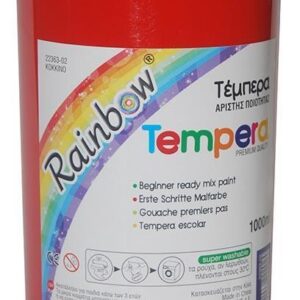 Rainbow τέμπερα κόκκινη 1000ml  τμχ.