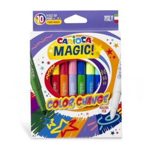 Carioca magic color change μαρκαδόροι 10 χρωμάτων 6 τμχ.