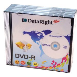 Dataright DVD-R 4.7GB slim case 10 τμχ.