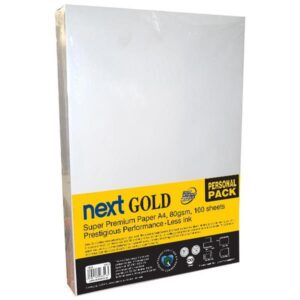 Next Gold A4 80γρ. 100 φύλλα personal pack premium copy paper 25 τμχ.