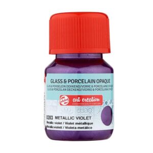 Talens χρώμα glass/porcelain opaque 8203 metal violet 30ml  τμχ.