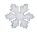 Χιονονιφάδα πολυστιρένης-φελιζόλ 6x6εκ. 5 τμχ.