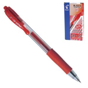 Pilot στυλό jel G2 extra fine κόκκινο 0.5mm 12 τμχ.