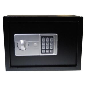 Χρηματοκιβώτιο με συνδυασμό - κλειδί  μαύρο Υ16,8x22,8x17εκ.  τμχ.