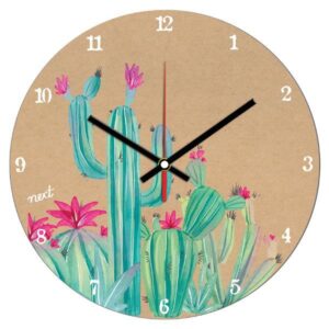 Νext ρολόι Ø31εκ. "cactus"  τμχ.