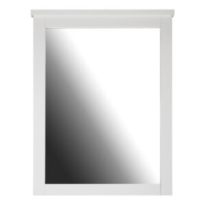 Καθρέπτης ορθογώνιος ''REAL'' σε χρώμα λευκό 72x93x4 (1 τεμάχια)