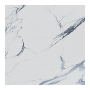 Επιφάνεια τραπεζιού Solace pakoworld Werzalit λευκό μαρμάρου 70x70εκ πάχους 35mm (1 τεμάχια)