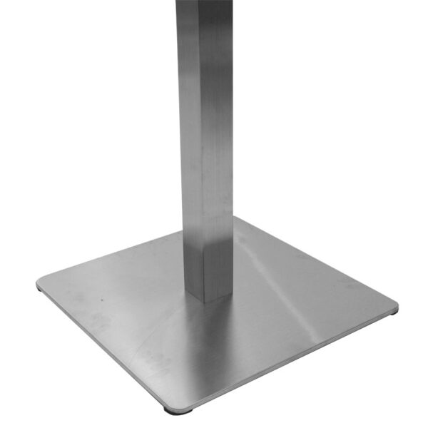 Βάση τραπεζιού bar μεσαίου ύψους Soar pakoworld αλουμινίου 45x45x94εκ (1 τεμάχια)