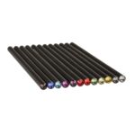Μολύβι Μαύρο Με Πετράδι Σβαρόφκσι Σε 12 Χρώματα Πετραδιών