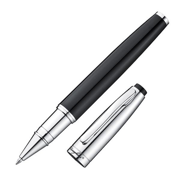 Σετ στυλό Ferraghini ball pen-rolleball pen μαύρο-ασημί  τμχ.