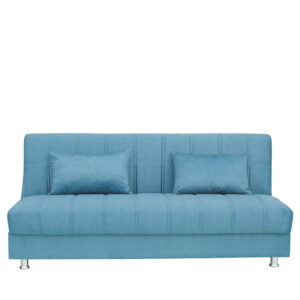 Καναπές Κρεβάτι Τριθέσιος ArteLibre LAURA Πετρόλ 190x84x86cm