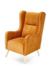 CHESTER leisure chair, color: honey (fabric 9. Amber) DIOMMI V-PL-CHESTER_2-FOT-MIODOWY