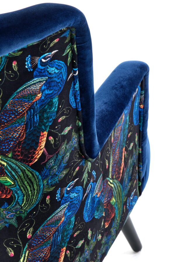 PAGONI chair color: dark blue / black DIOMMI V-PL-PAGONI-FOT-GRANATOWY