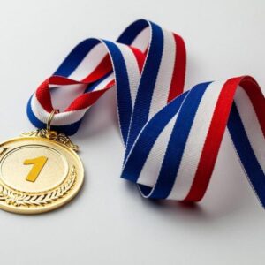 Μετάλλιο επιχρυσωμένο Ø5εκ.  τμχ.