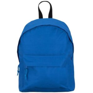 Τσάντα πλάτης με μπροστινή τσέπη μπλε Υ38x28x12 εκ  τμχ.