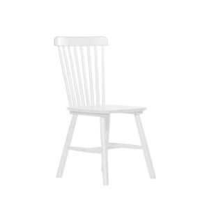 Καρέκλα Setra,Υ90x50x51εκ. οak, χρώμα λευκό 2 τμχ.