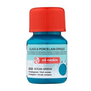 Talens χρώμα glass/porcelain opaque 6035 ocean green 30ml  τμχ.