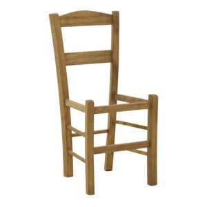 Καρέκλα καφενείου επιλοχία Syros pakoworld καρυδί ξύλο 42x40x89εκ (1 τεμάχια)