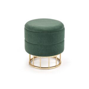 MINTY stool, color: dark green DIOMMI V-CH-MINTY-PUFA-C.ZIELONY
