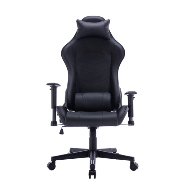 Καρέκλα γραφείου gaming Mazol pakoworld pu μαύρο 66x56x135εκ (1 τεμάχια)