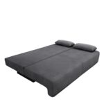 Καναπές Κρεβάτι Τριθέσιος ArteLibre GEORGIA Γκρι 194x93x72cm