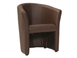 Πολυθρόνα οικολογικό δέρμα καφέ TM1CBPP 67x60x76 DIOMMI 80-166