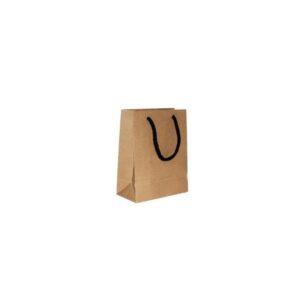 Next χάρτινη τσάντα κραφτ με κορδόνι Υ13x10x5εκ. 12 τμχ.
