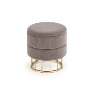 MINTY stool, color: grey DIOMMI V-CH-MINTY-PUFA-POPIEL