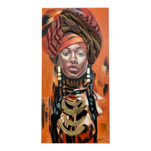 Πίνακας σε καμβά Afro Inart 70x3x140εκ (1 τεμάχια)
