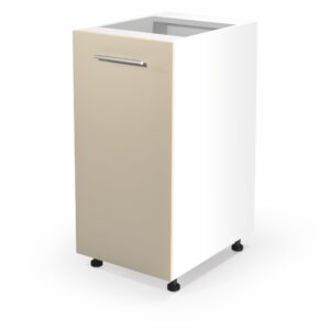 VENTO D-40/82 lower cabinet, color: white / beige DIOMMI V-UA-VENTO-D-40/82-BEŻOWY