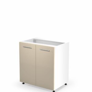 VENTO D-80/82 lower cabinet, color: white / beige DIOMMI V-UA-VENTO-D-80/82-BEŻOWY