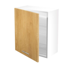 VENTO GC-60/72 top cabinet with drainer, color: honey oak DIOMMI V-UA-VENTO-GC-60/72-D.MIODOWY