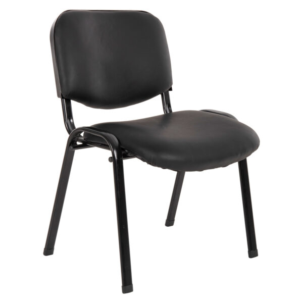 ΚΑΡΕΚΛΑ JANISHA HM1010.01 ΜΕ ΔΕΡΜΑΤΙΝΗ PU ΜΑΥΡΟ 553,5x59x77 εκ. (1 Τεμμάχια)