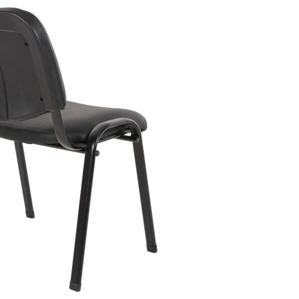 ΚΑΡΕΚΛΑ JANISHA HM1010.01 ΜΕ ΔΕΡΜΑΤΙΝΗ PU ΜΑΥΡΟ 553,5x59x77 εκ. (1 Τεμμάχια)